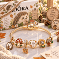 HDH Gold Charm Bracelet Set PTT