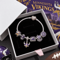 MNV Silver Charm Bracelet Set VTH