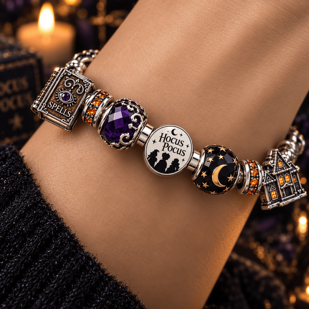 HCPC Silver Charm Bracelet Set TTTT