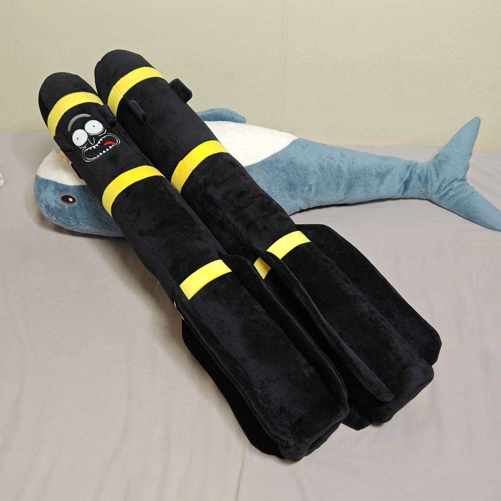 90cm American Agm114 Hellfire Missile Creative Simulation Military Peripheral Pillow Plush Toy Cartoon Doll