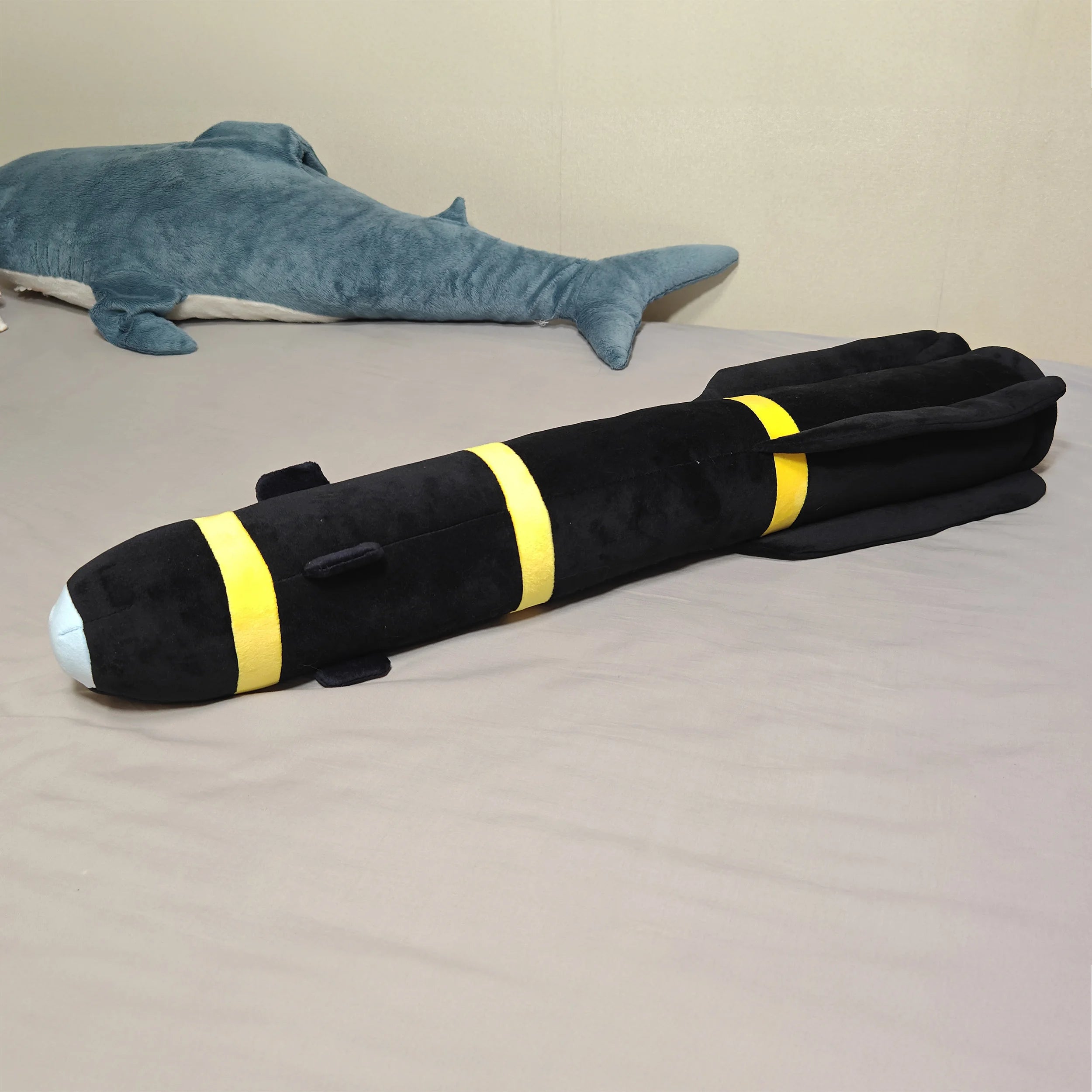90cm American Agm114 Hellfire Missile Creative Simulation Military Peripheral Pillow Plush Toy Cartoon Doll